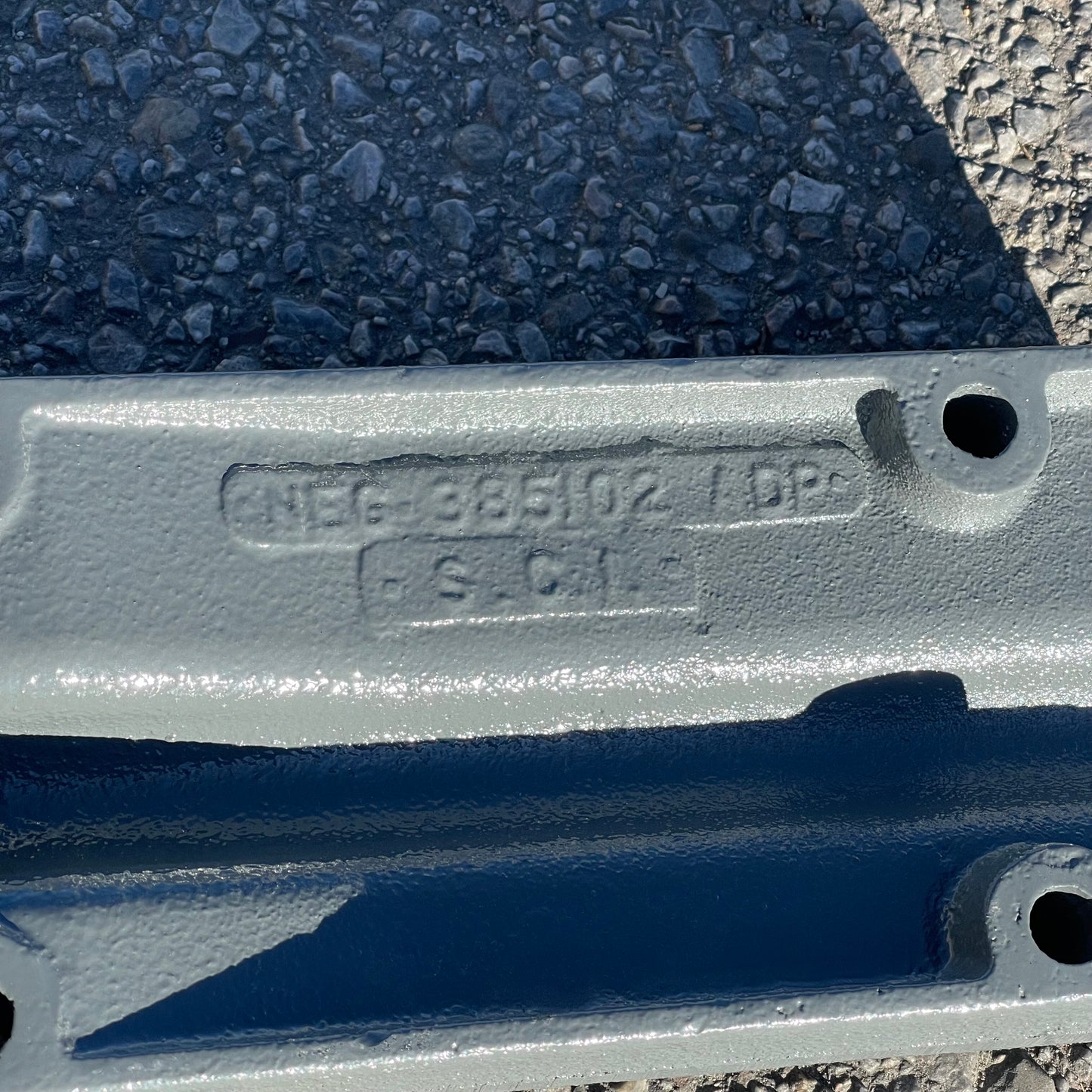 ZA@ Pallet of NATIONAL ELECTRIC GATE CO. Highway Crossing Gate Mechanism, Model 95? ~180 lbs J7051915806 (AS-IS)