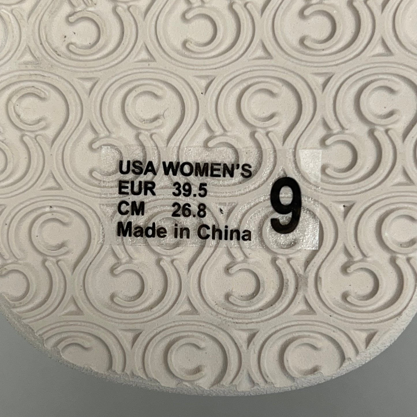 COBIAN Skinny Bounce Comfortable Synthetic Strap Women's Sz 9 White SKI25-110-09