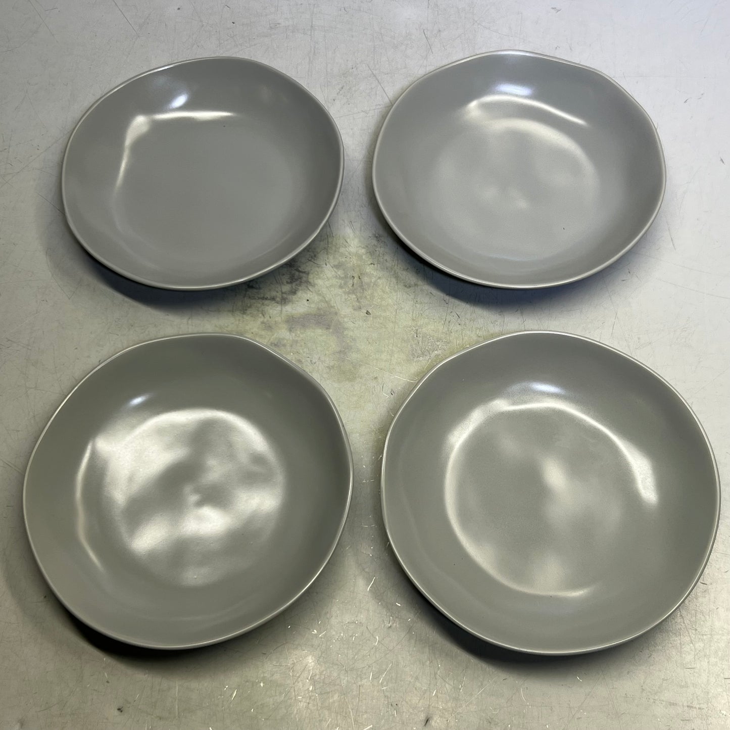 FORTES (4 PACK) Heirloom Smoke Coupe Pasta Bowls 9" STN8000597