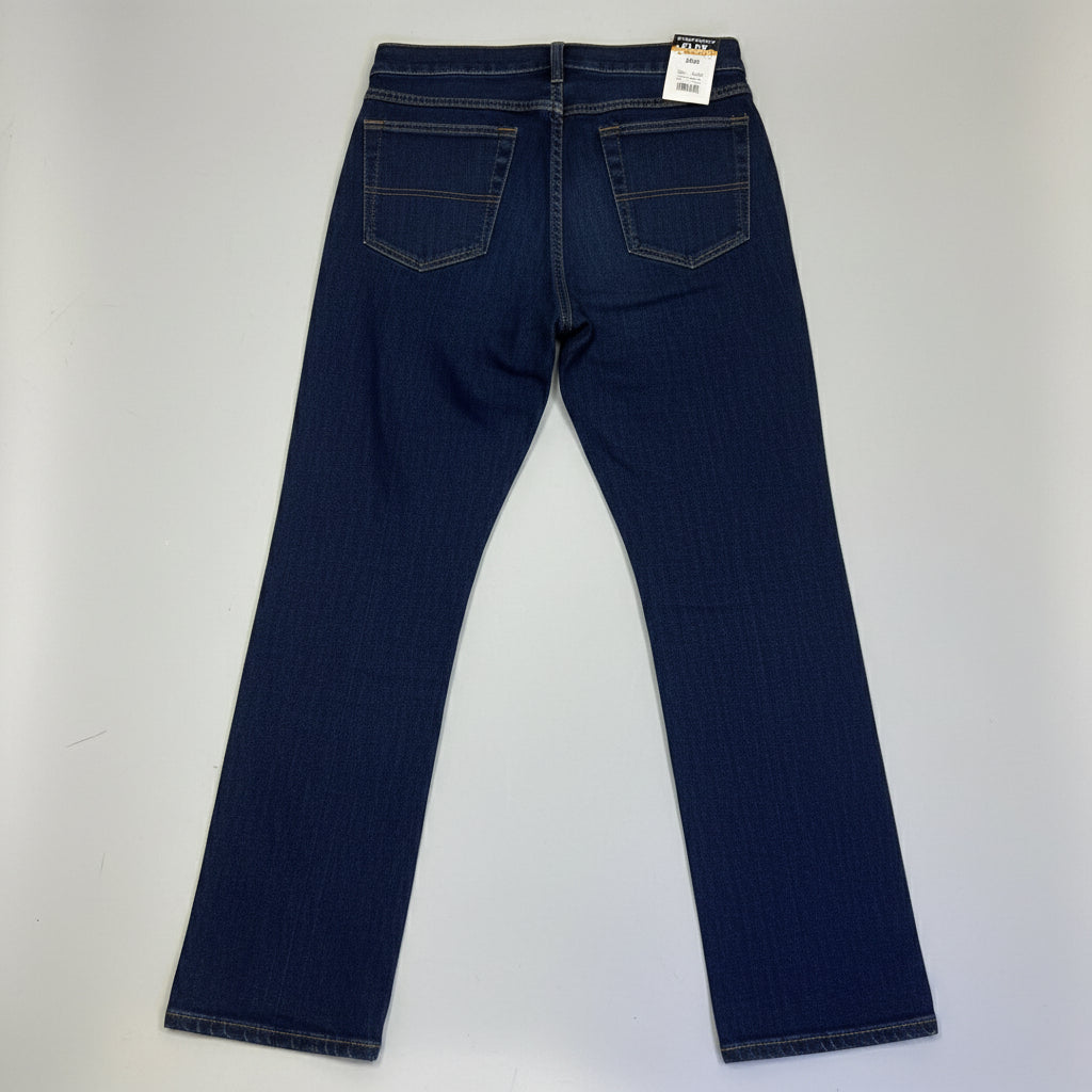 NOBLE OUTFITTERS Flex Denim 5-Pocket Work Pant Men's Sz 34x34  Indigo 18458