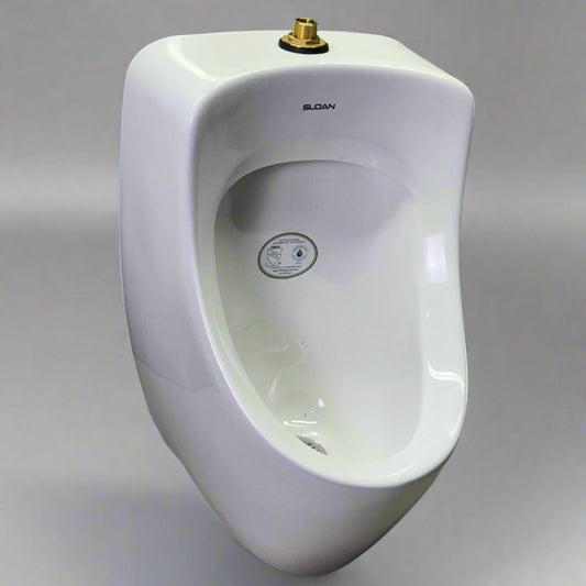 ZA@ SLOAN Vitreous China Wash Down Urinal White SU-1009 (As-Is)