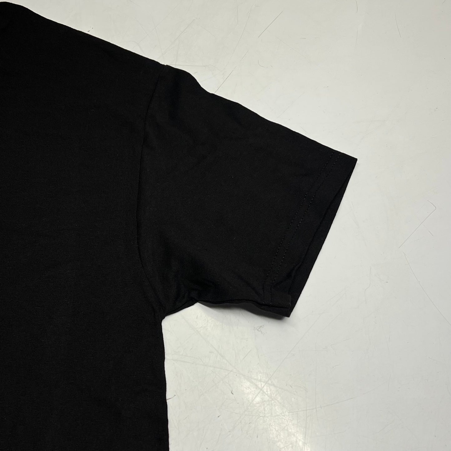 BIA  Polaroid Picture Bold Cotton Graphic Tee Shirt  Unisex Sz L Black/Red