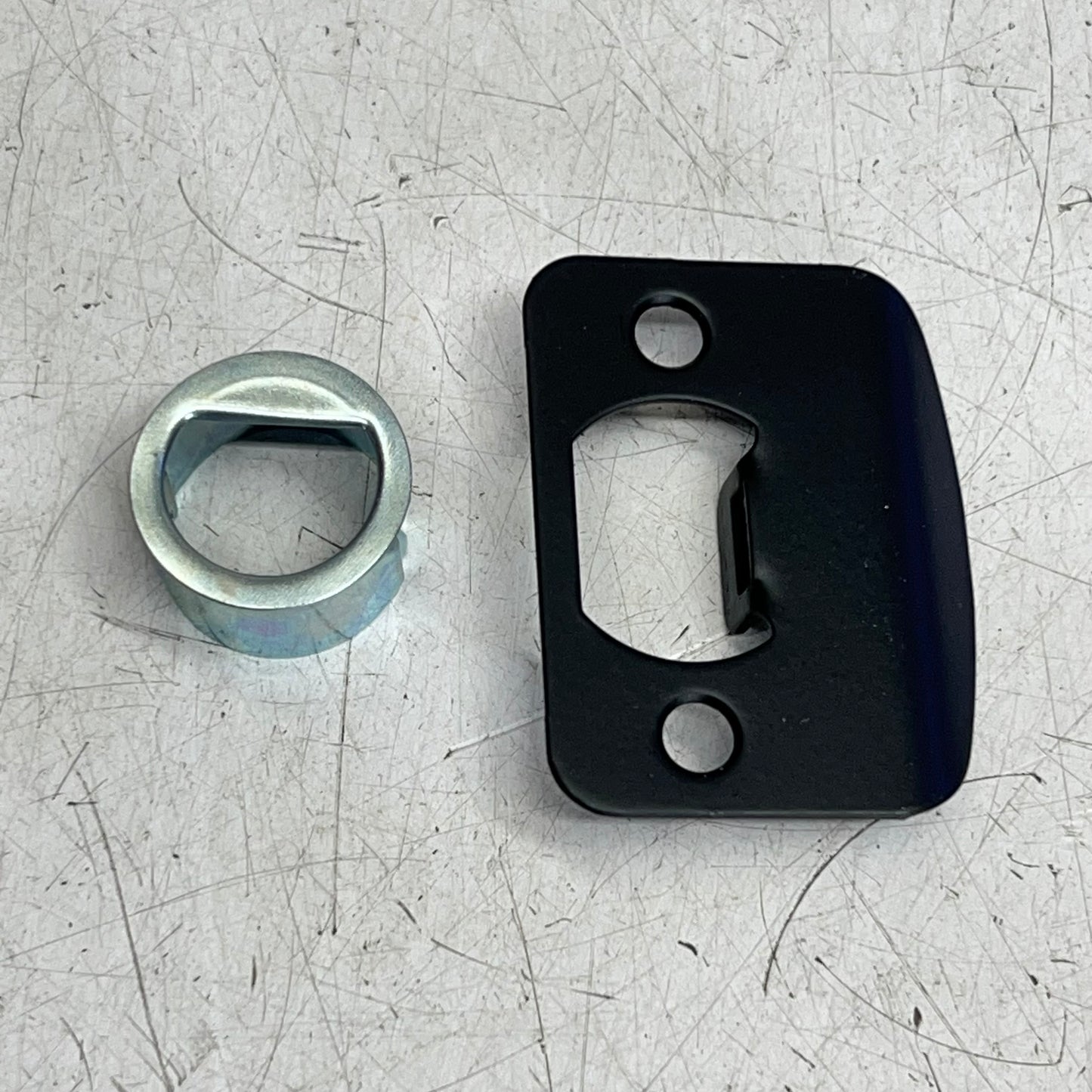 KWIKSET Safe Lock Layton Passage Lever Adjust Backset Matte Black 9SL10000-121
