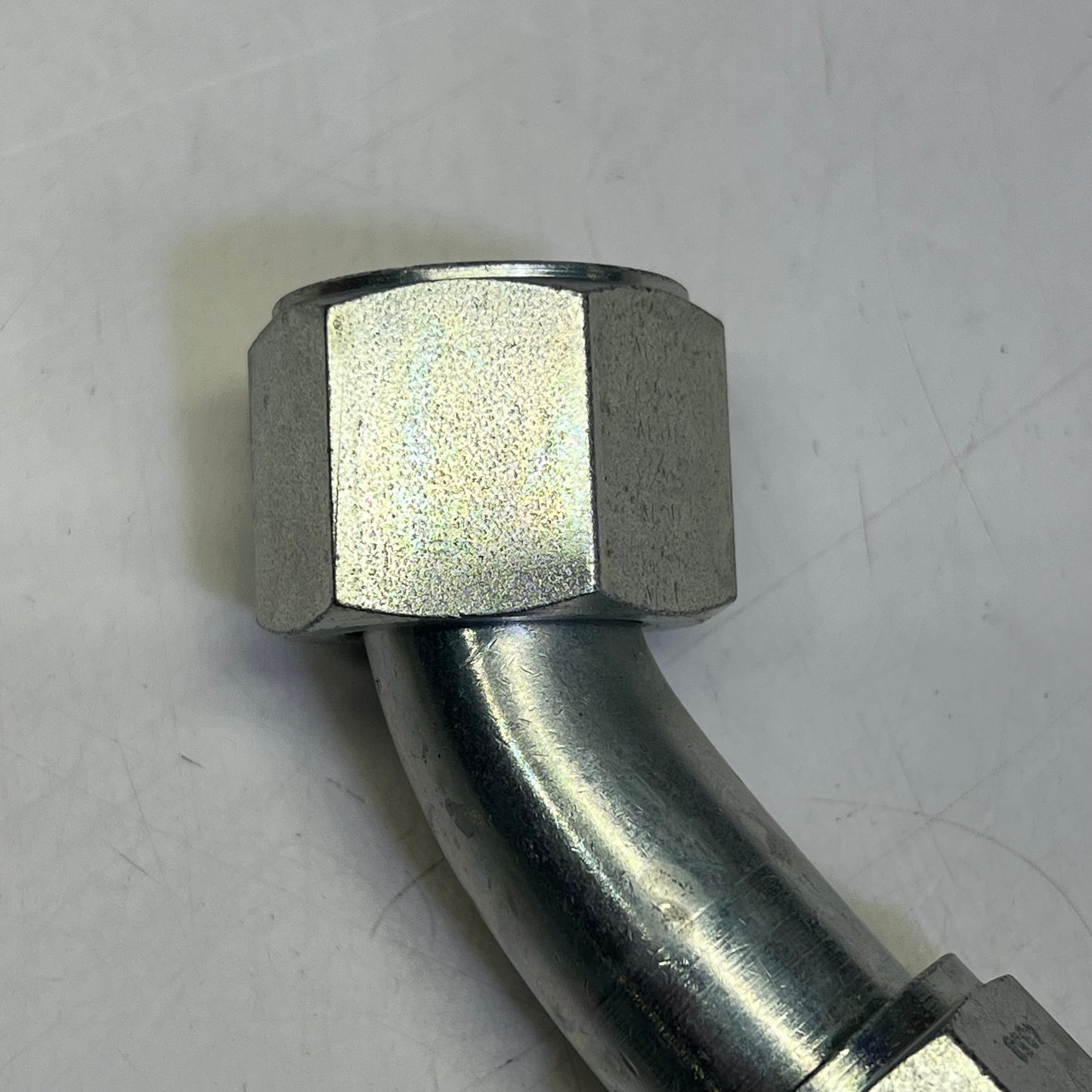 GATES Female Jic 37° Flare Swivel 45° Bent Tube Coupling 3/4"x5.12" G20174-12|12