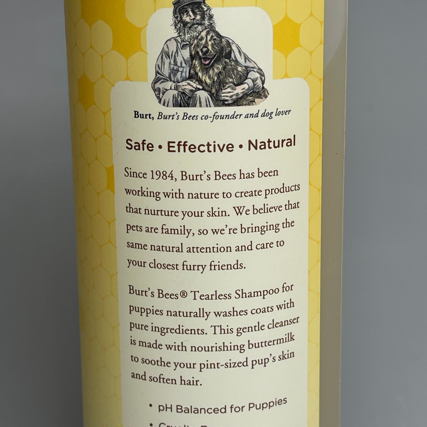 BURT'S BEE'S (2 PACK) For Puppies Tearless Shampoo W/Buttermilk 16 oz FFP7263-01