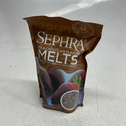 ZA@  SEPHRA (2 PACK, 2lb EACH) Milk Chocolate Flavor Melts Candy Making & Dipping  |BB 10/26
