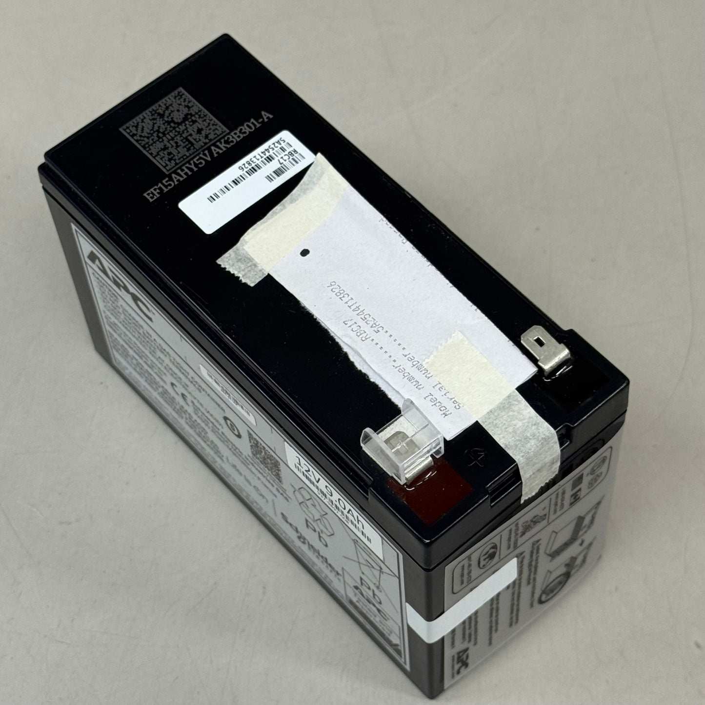 APC  Apc Replacement Battery for Back‑ups Models Be650g1, Be850g2, Bx850m, Br700g, Bvk950m2, Bvn950m2, Genuine Battery Model Rbc17 RBC17