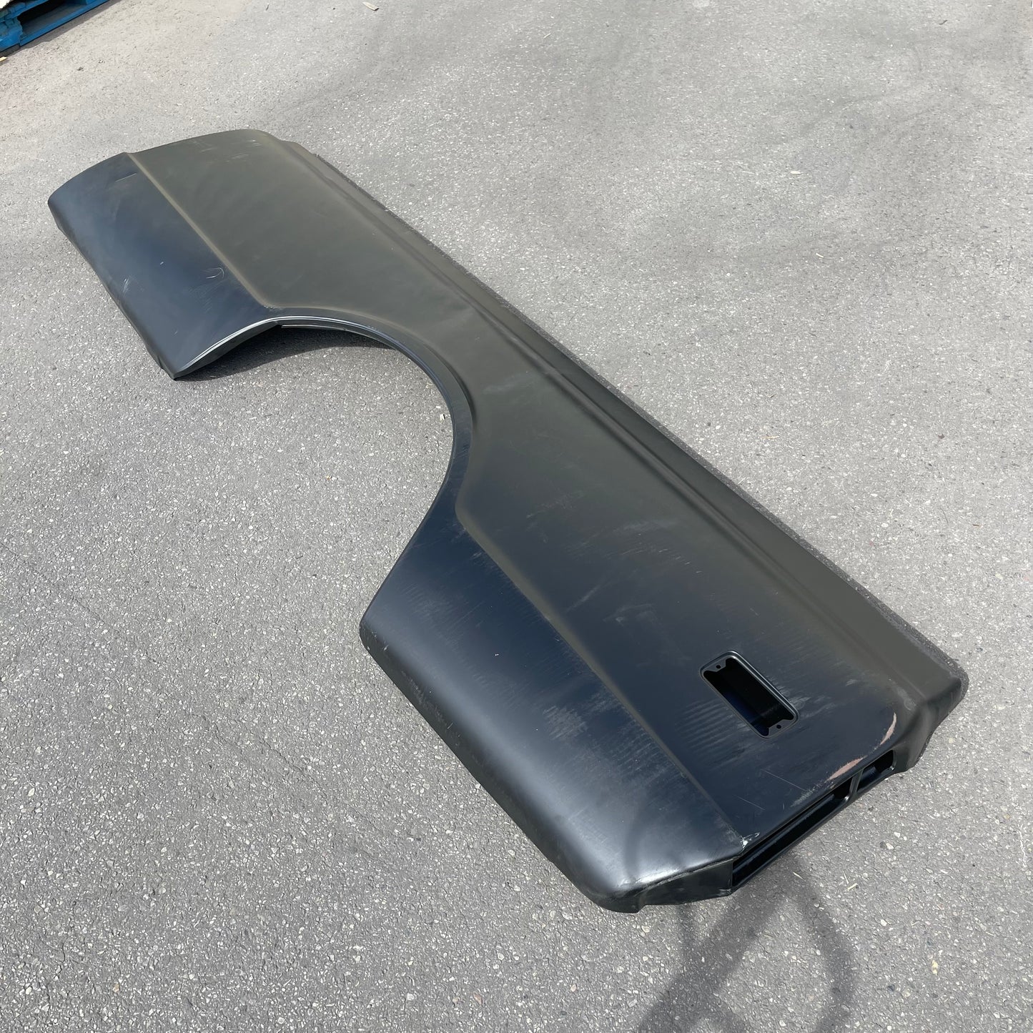 ZA@ LMC TRUCK Bedside Panel for Chevy Pickup & GMC Fleetside 1968-1972 Black 38-9662-T (AS-IS) 4B