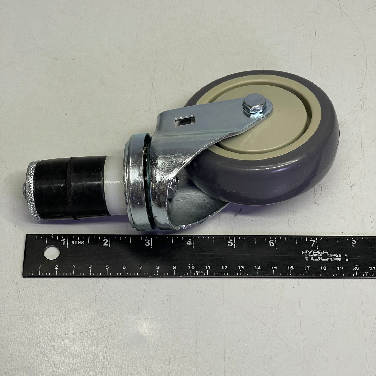 KUTLER (4 PACK) Caster Wheels 4" Dia Steel & Grey KT-4W