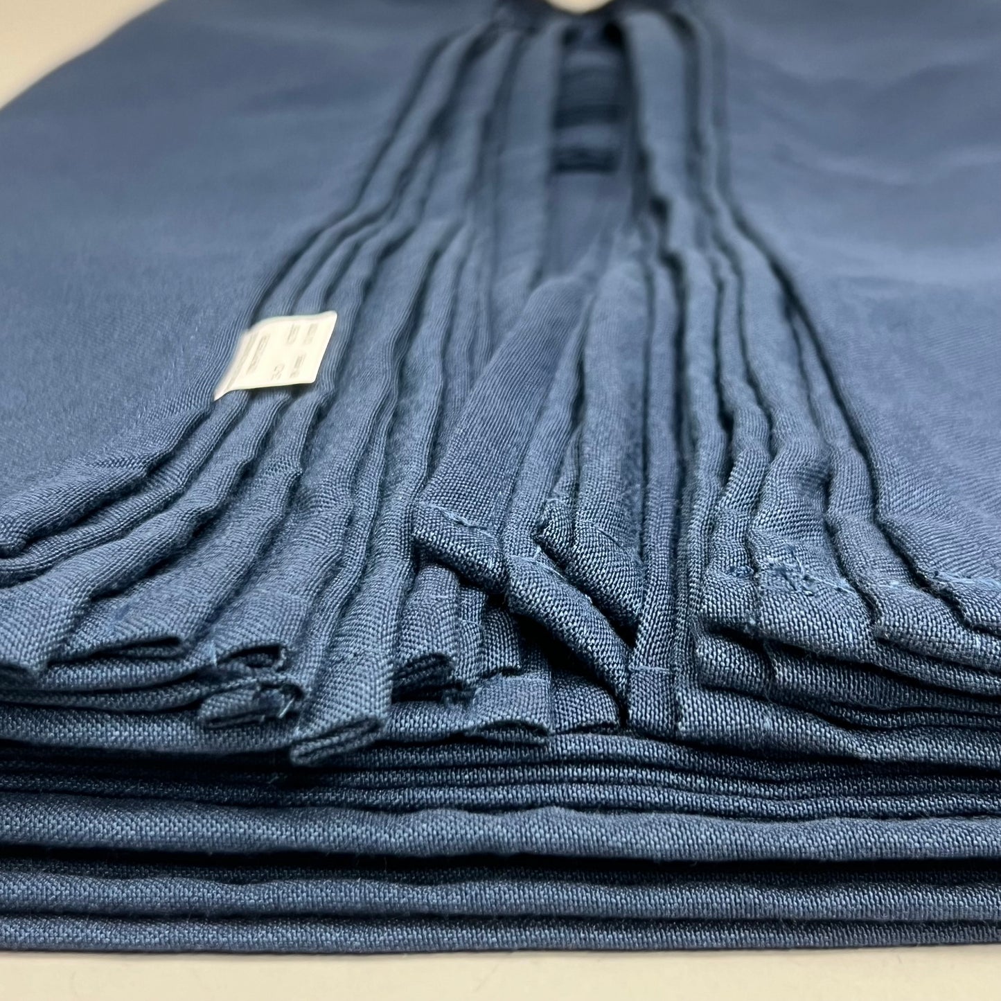 CANADIAN LINEN (12 PACK) No Pocket Industrial Aprons Navy AP0113