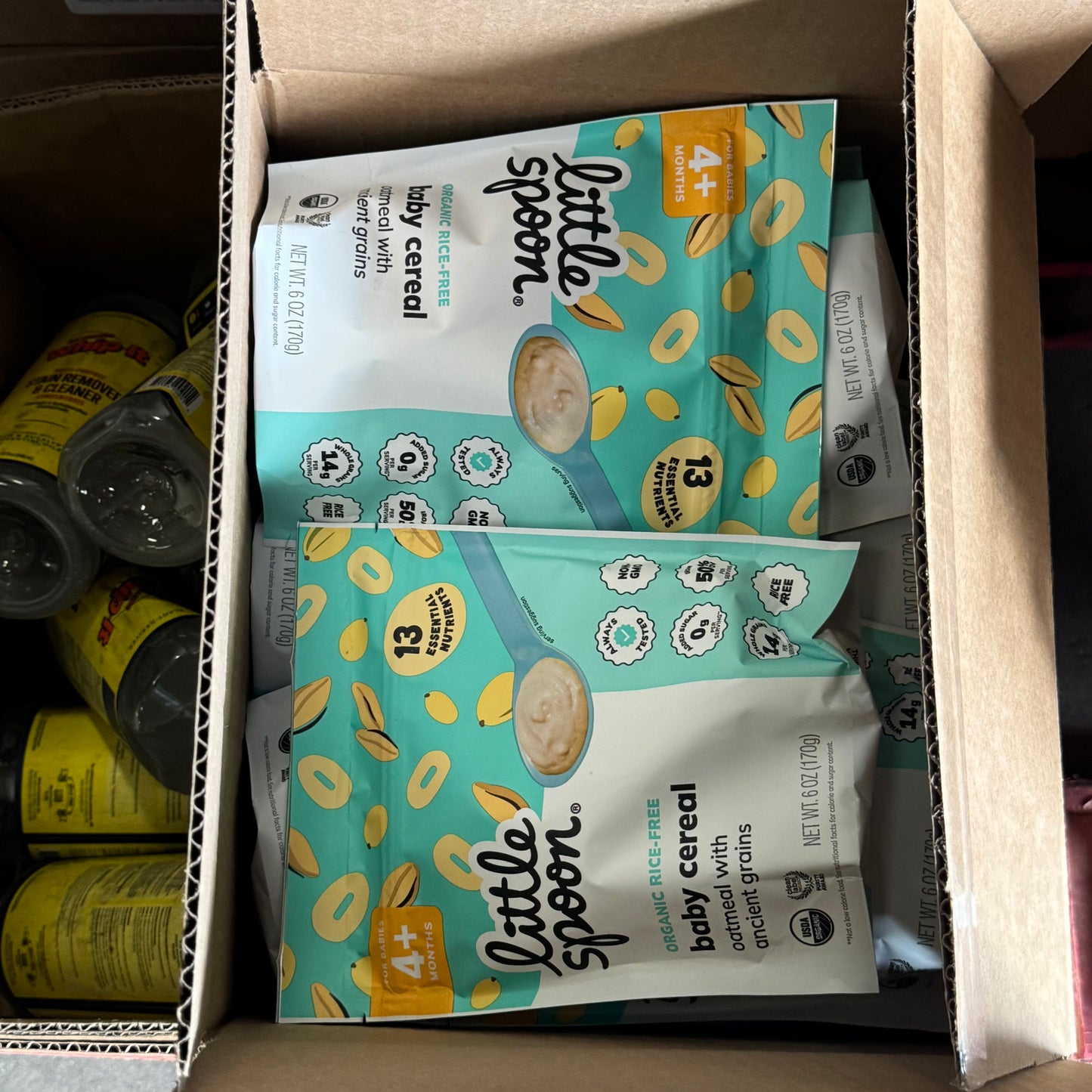 ZA@ Pallet of MIXED Dog Food, Stain Remover & Cleaner, Beef Stock, Visor Cap, Etc... (AS-IS)