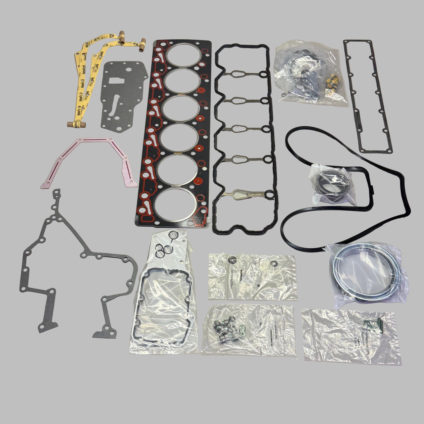 MAHLE Engine Kit Gasket Part Set Standard Thickness Dodge Cummins 5.9L Black 95-3623