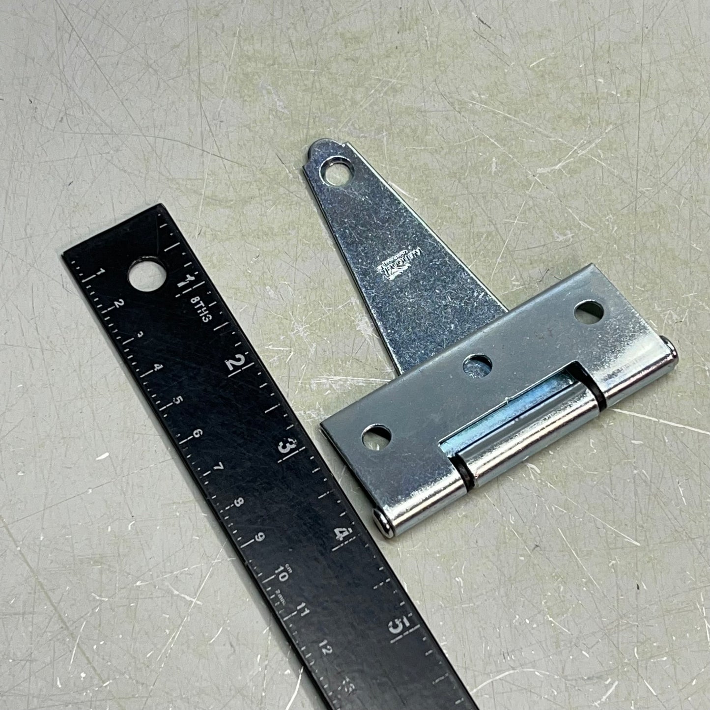 NATIONAL HARDWARE (10 PACK) Zinc Plated T-Hinge 3.3" W Frame Leaf 60lb N129-023