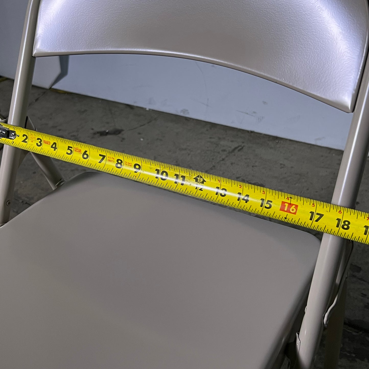 STAPLES (4 Pcs) Metal Office Stacking & Folding Chair, Beige 51503