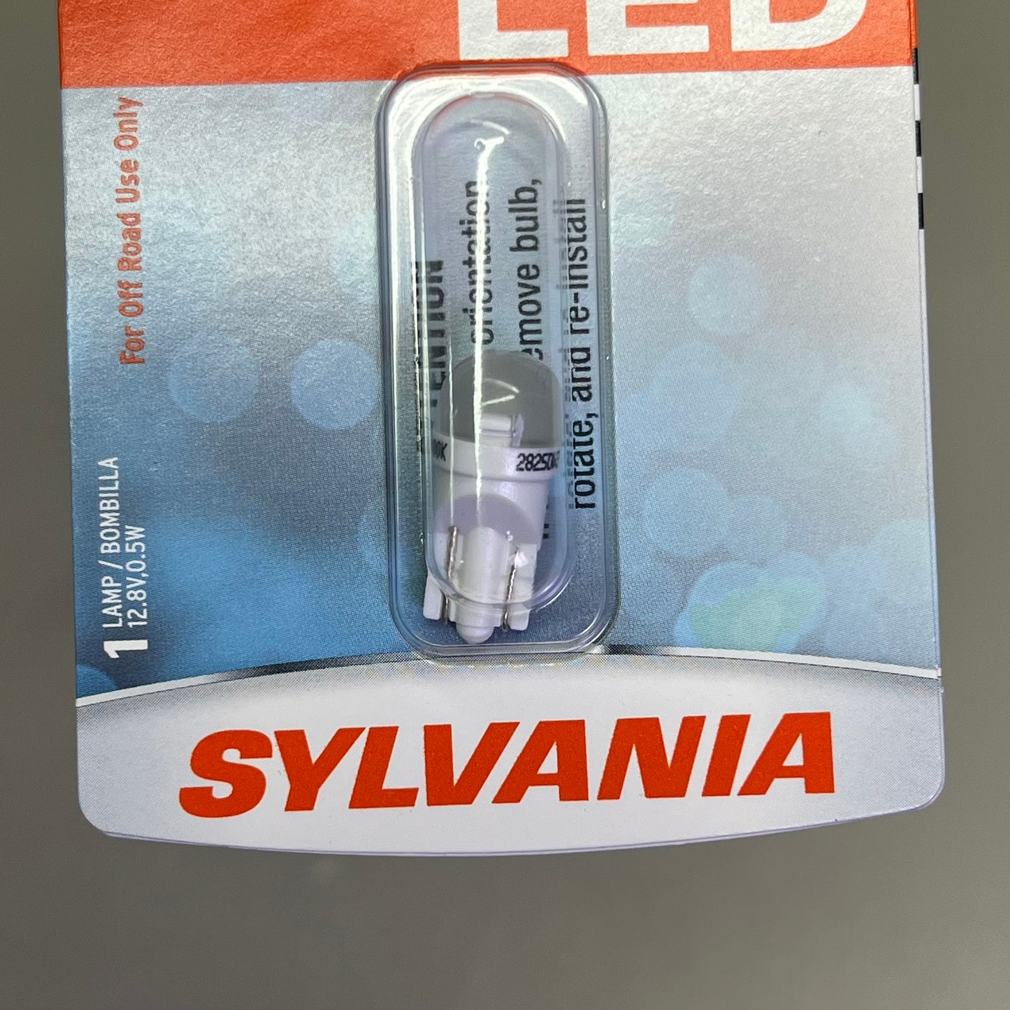 SYLVANIA (2 PACK) SYL LED Mini Bulb Easy Install 12.8V Cool White 194SL.BP