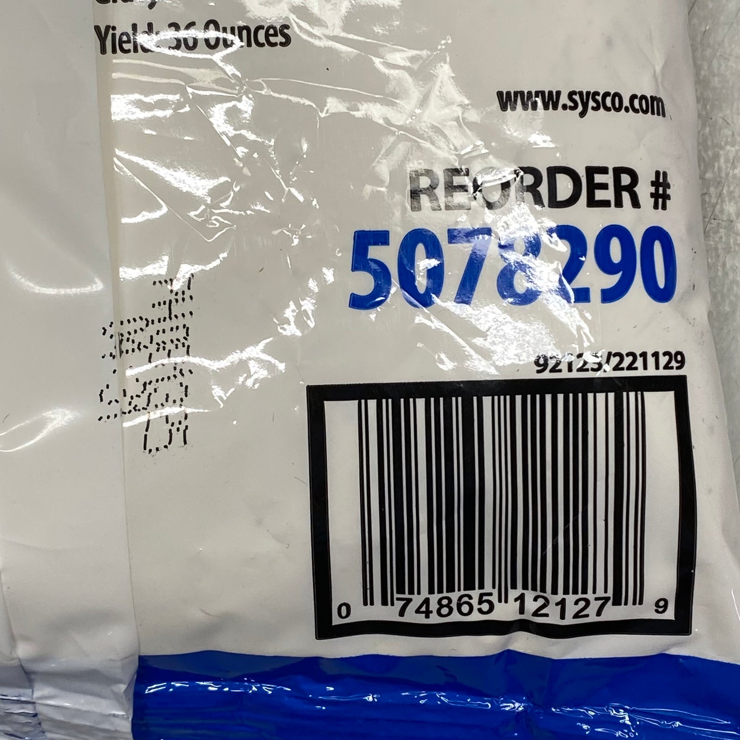 SYSCO (6 PACK) Old Fashioned Biscuit Gravy Mix 24 oz White 5078290