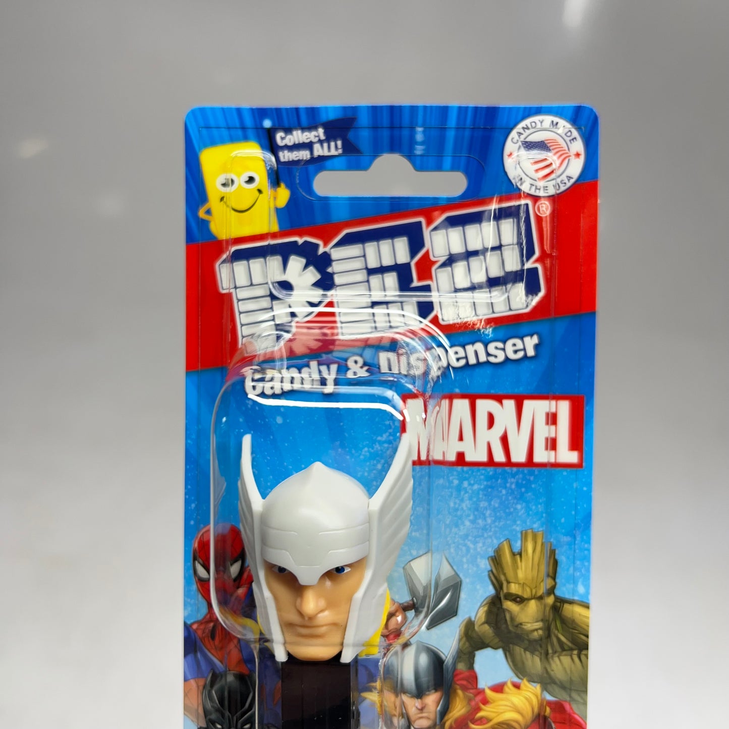 PEZ (6 PACK) Marvel Assorted Characters Candy Dispensers W/ Candy BB 12/30