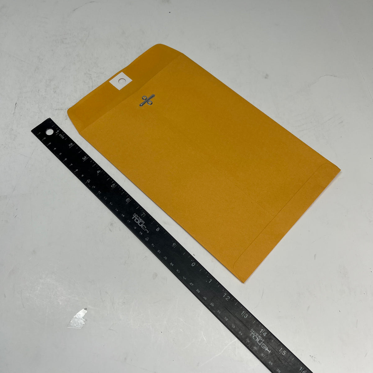 ZA@ UNIVERSAL (100 PACK) Kraft Brown Clasp Envelope #75 Square Flap 7.5 x 10.5 Brown UNV35262