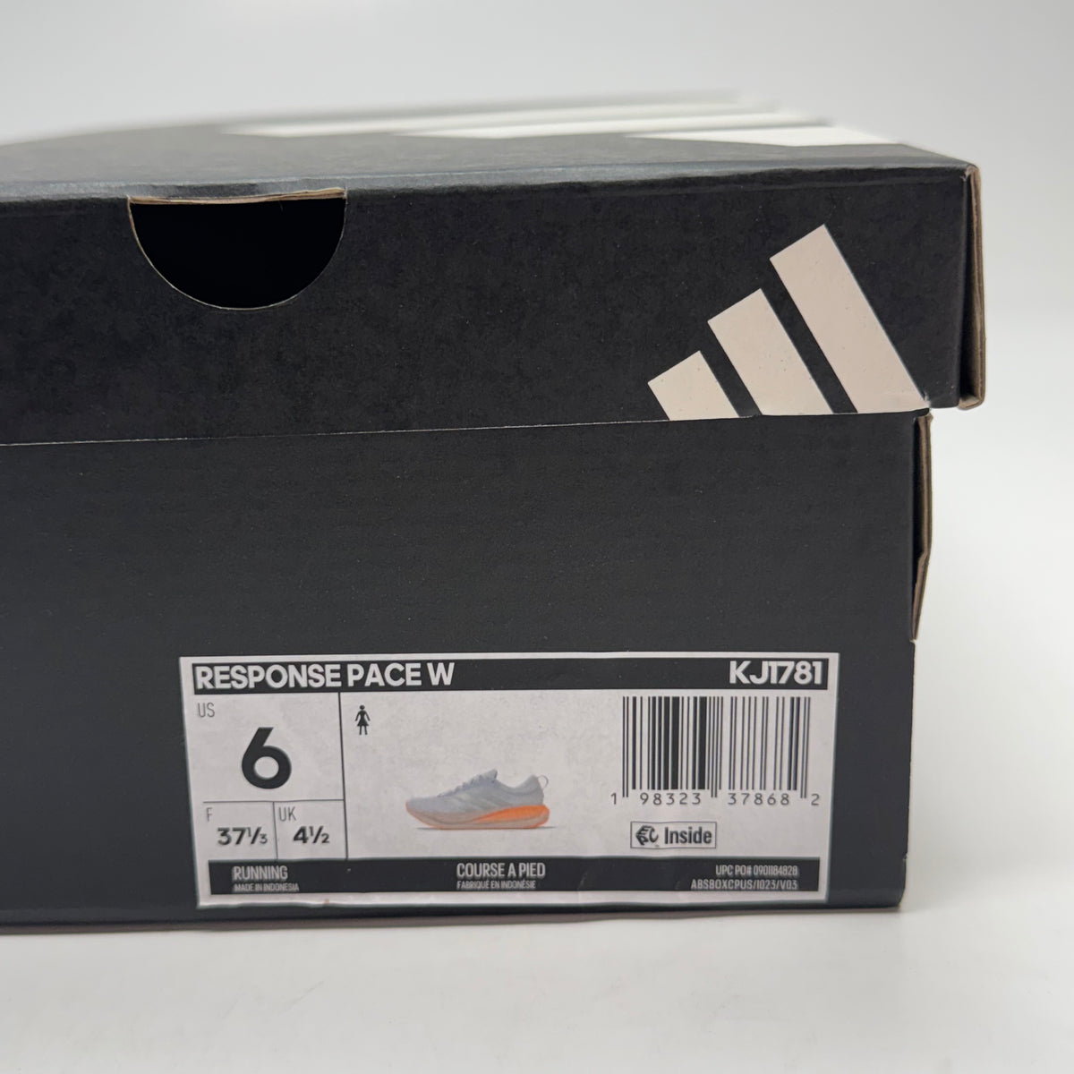 ADIDAS Response Pace W Women's Running Shoes Sz 6, White KJT781