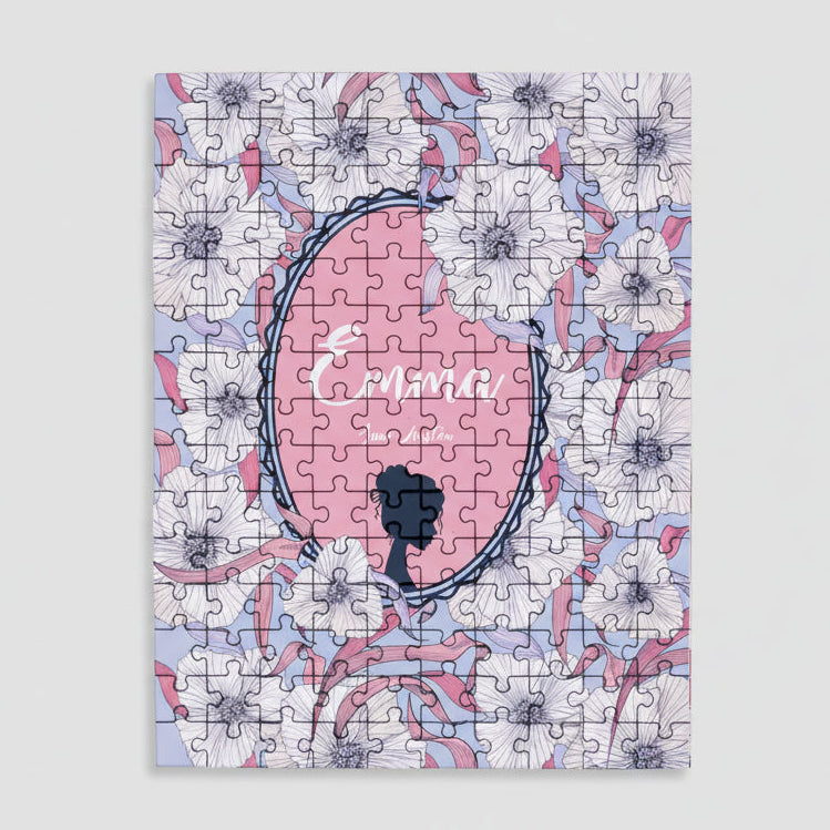 STEEL MILL GIFTS (2 PACK) Mini Book Puzzle Emma by Jane Austin 5"x4" 259281