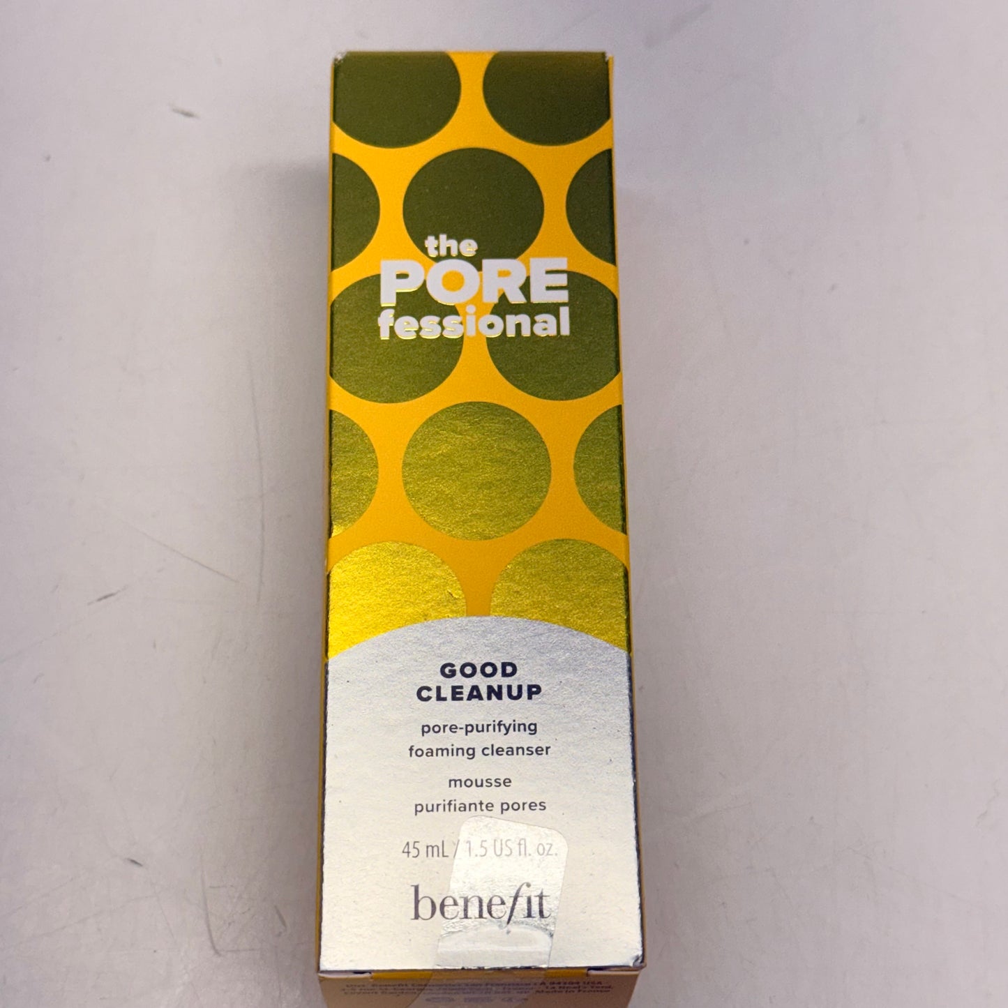 ZA@ BENEFIT The Pore Fessional Tight 'n Toned 4.5 Fl Oz + Good Cleanup 5 Fl Oz Set A