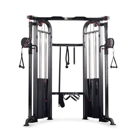 TITAN Functional Trainer Sz 64"W x 44"L x 82"H Black 400883