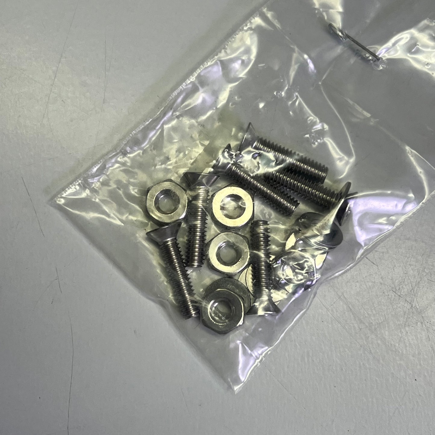 TODD Holdings Tank Fitting Relocation Kit Stainless Steel Hardware White 90-2219