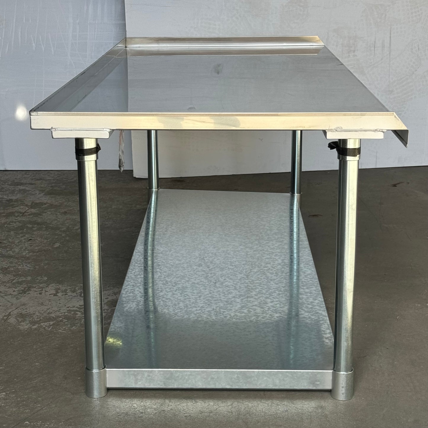 BK RESOURCES Equipment Steel Table EETS-2430 72”Lx25”Hx30 1/2”W Steel