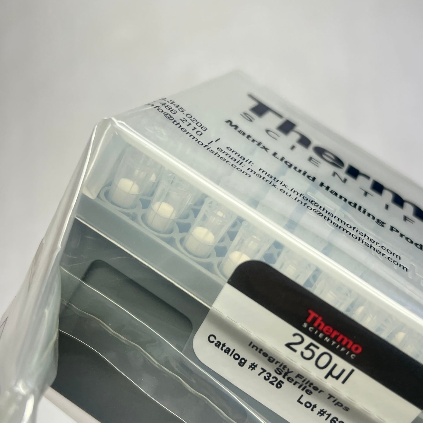 THERMO SCIENTIFIC (96 PACK) Integrity Filter Tips Sterile 250 µl 01528-002-00