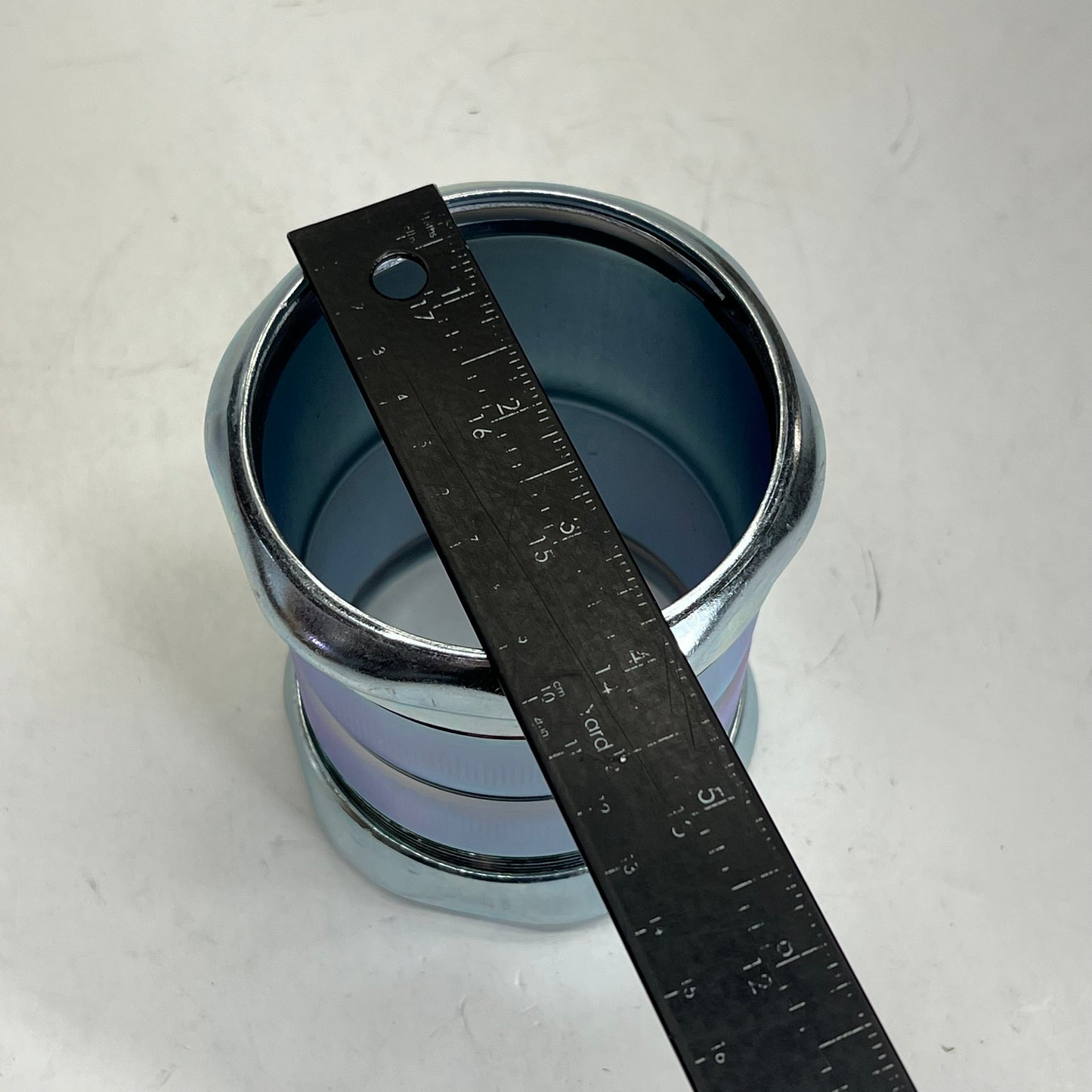 ZA@ HUBELL-RACO Compression Conduit Coupling For EMT Electro-plated Zinc 3" 2952