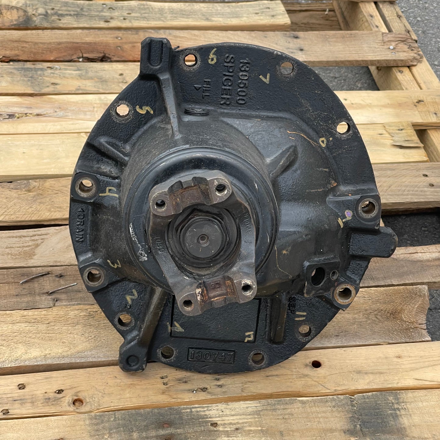 Z@ MIXED Third Member Differential Assembly/"pumpkin" (AS-IS)