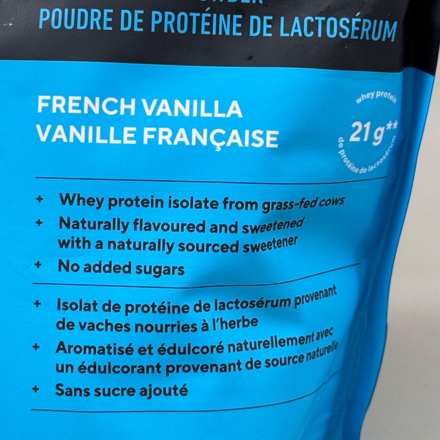 LEGION Whey+ French Vanilla Flavor Natural Ingredients 30 Serving 816g BB 01/26