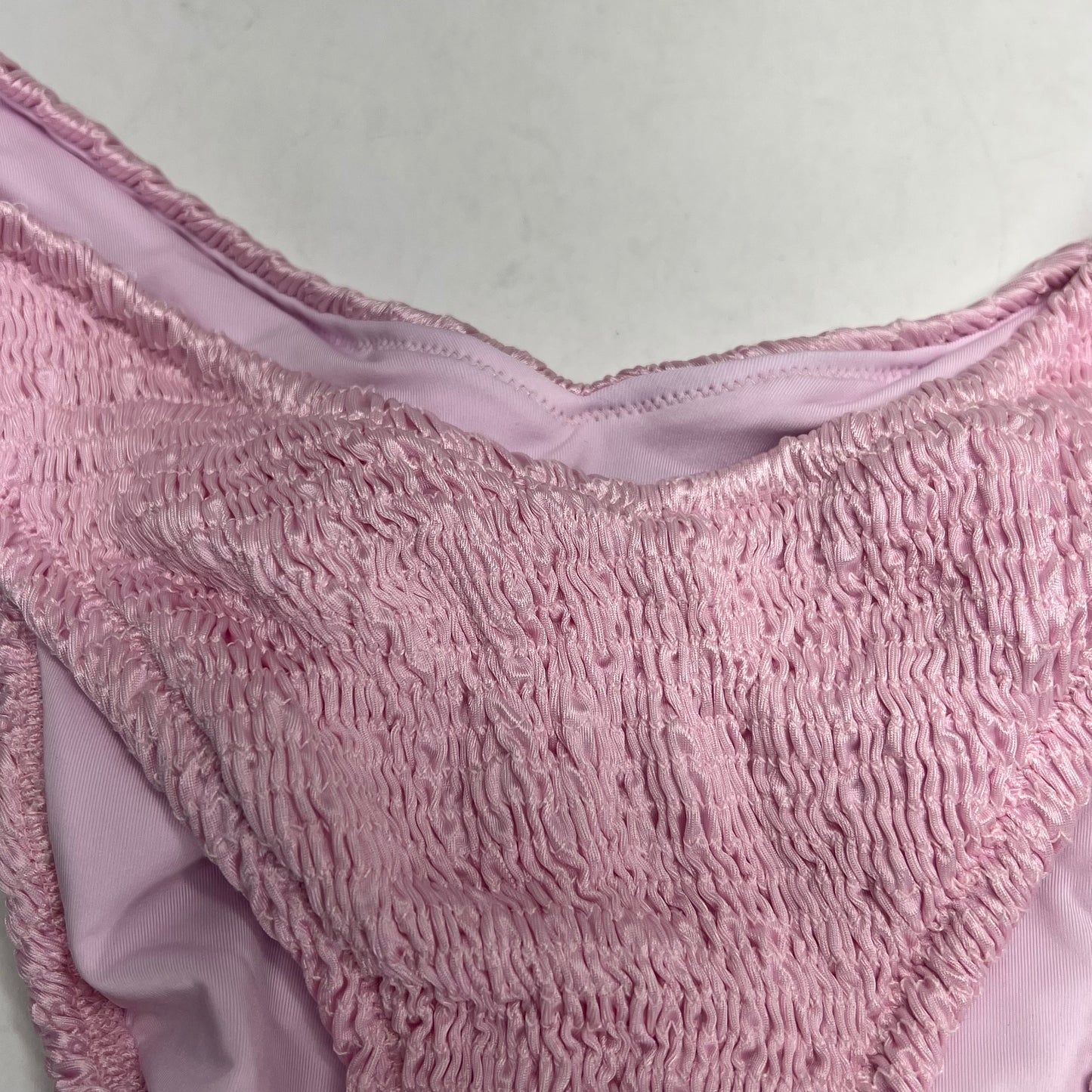 SKIMS Cheeky Tanga Bikini Bottom Women's Sz M Cherry Blossom BMBIK-11372W