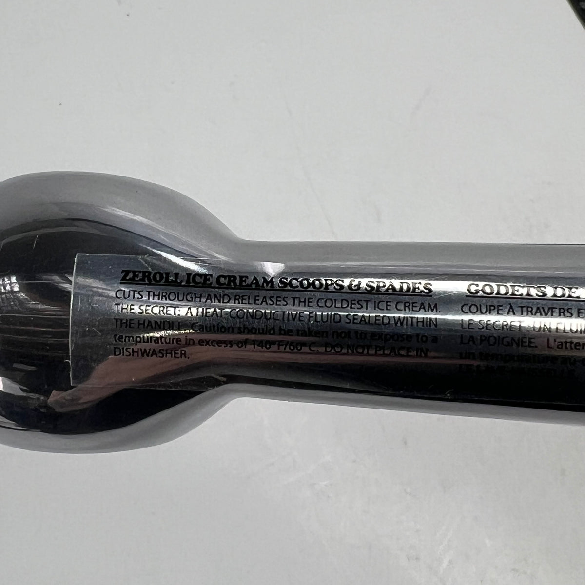 ZEROLL Original Ice Cream Scoop Heat Conductive Handle Aluminum Size 20 Silver