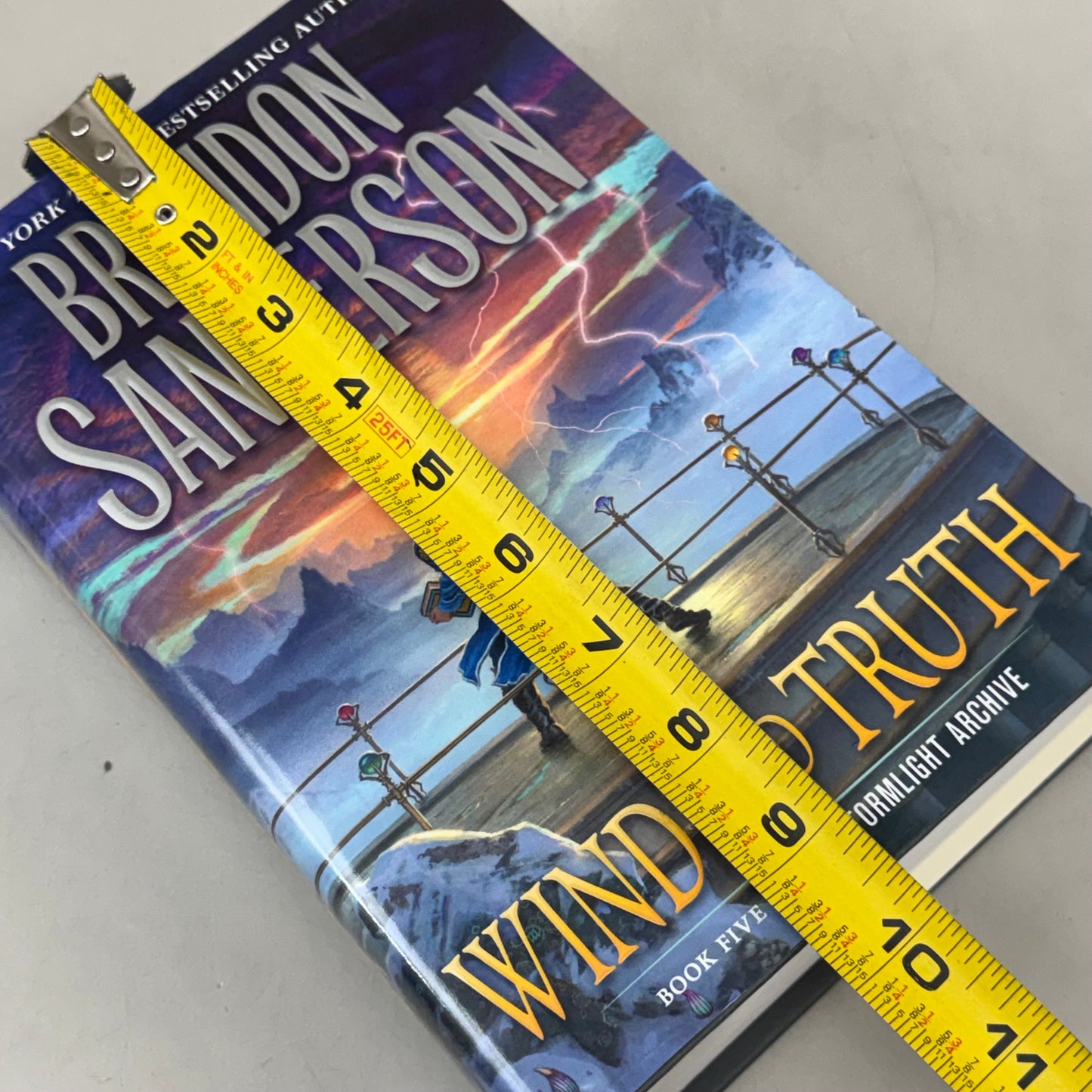TOR FANTASY Wind and Truth 5 Stormlight Archive  Brandon Sanderson (New (Good))