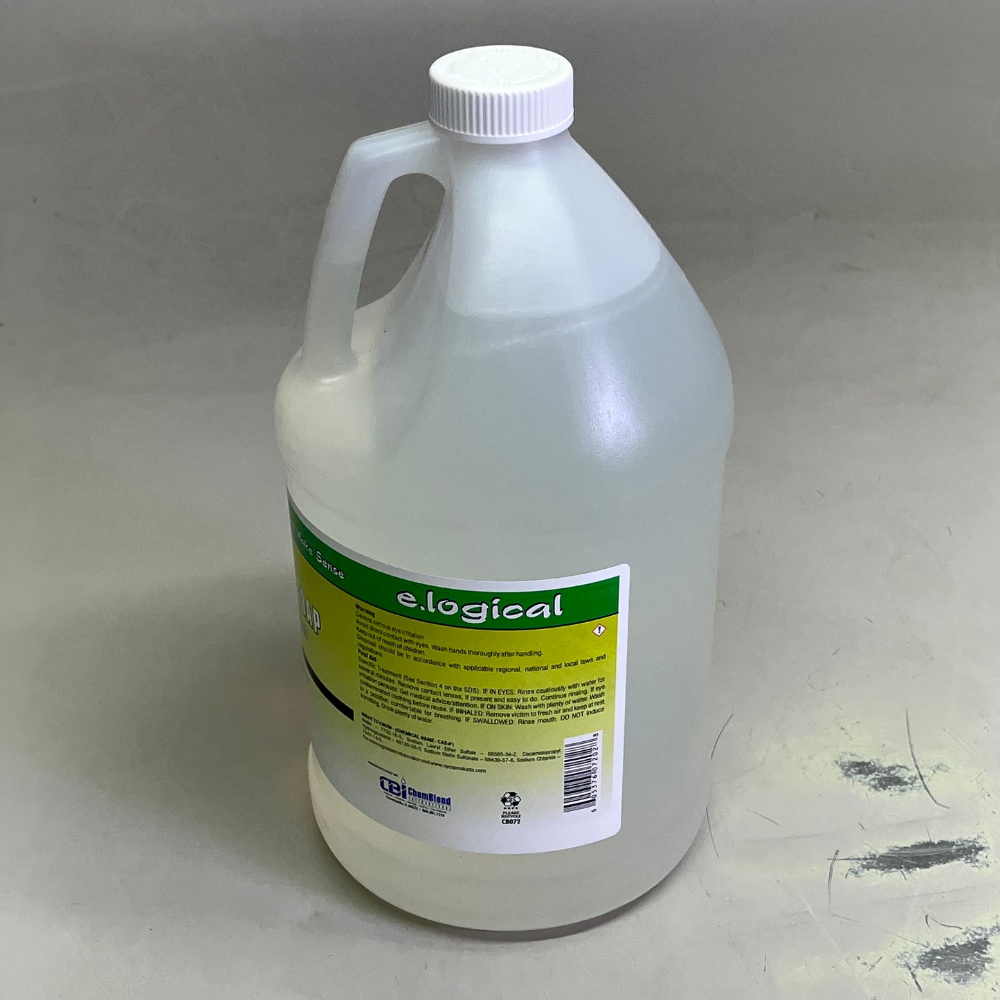 E. LOGICAL E.Free Moisturize Mild Liquid Foaming Hand Soap 1 Gal Clear NYC072-04