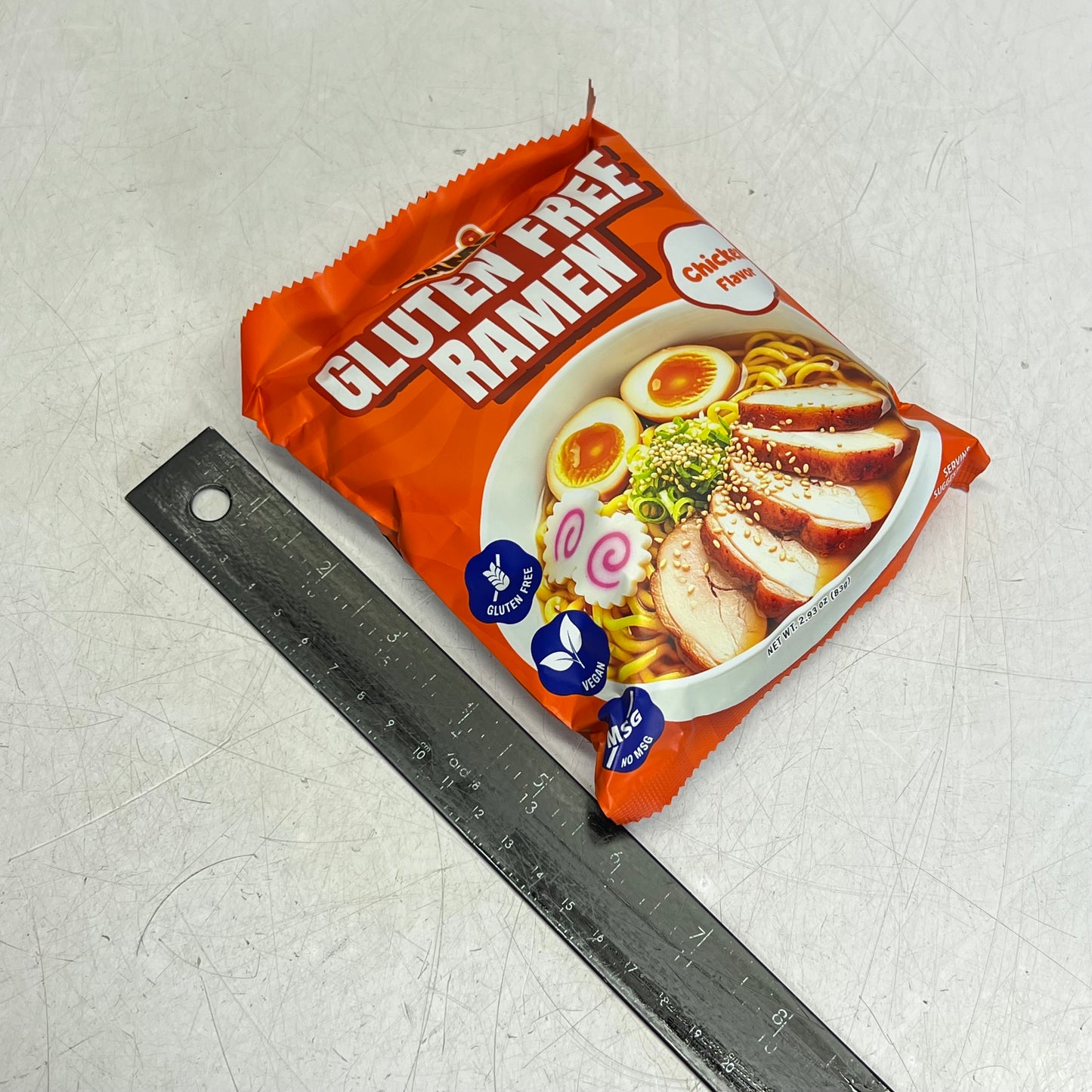 BAMBI (6 PACK) Individual Gluten Free Ramen Chicken Flavor 2.93 Oz BB 10/26