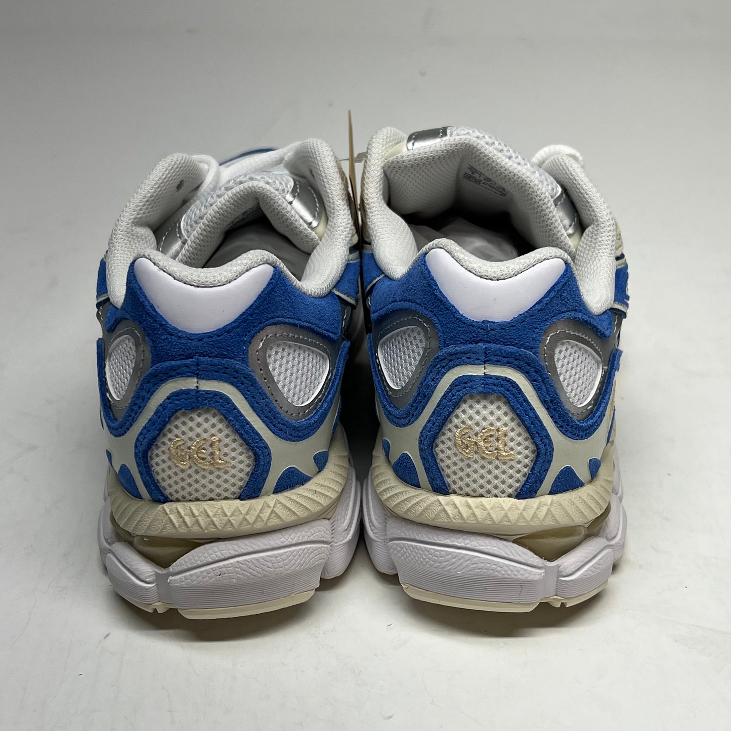 ASICS Gel-nyc Athletic Mesh Sneaker M Sz 7 W Sz 8.5 White/BlueCoast 1203A383-116