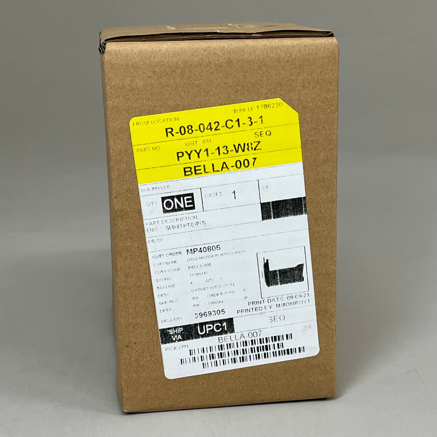 MAZDA Gasket Kit D Genuine OEM PYY1-13-W8Z