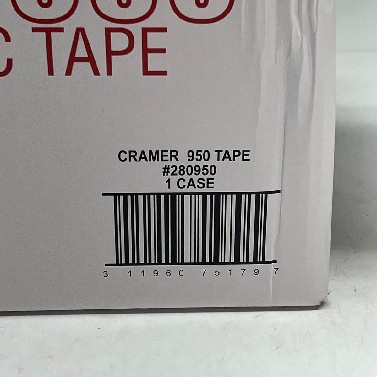 CRAMER PORUS (32 PACK) Athletic Tape 950 For Athletic Trainers 1-1/2"x15 YDS White 280950