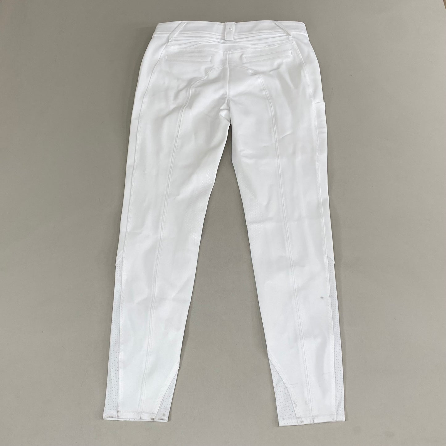 SAMSHIELD Omega Horse Riding Pants Women's Sz US 26, UK 8, FR 36 White (New Other)