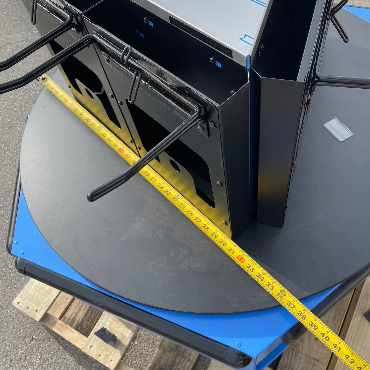 ZA@ Pallet of ROYSTON Checkout Bag Carousel Blue & Black 72038332-01037 (AS-IS) D