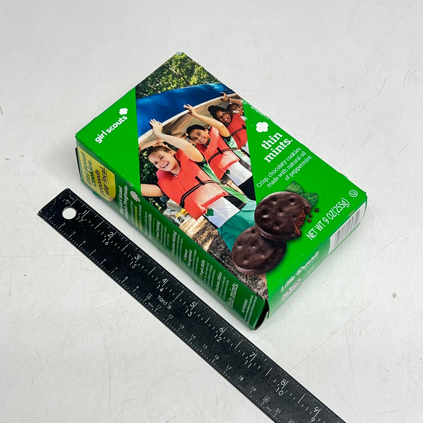 LITTLE BROWNIE BAKERS (2 PACK) Girl Scout Thin Mint Cookies 9 oz BB 09/26