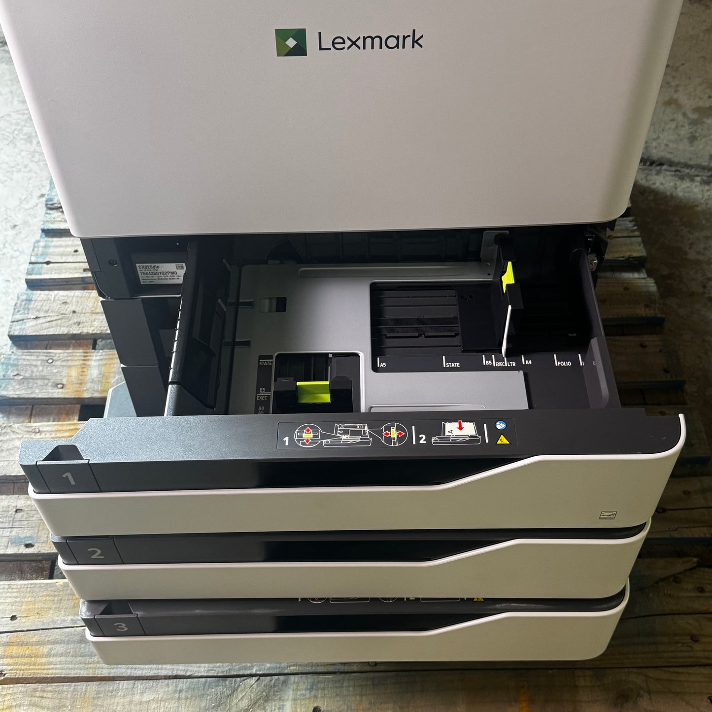 Z@ LEXMARK Laser Multifunction Printer 110-127V Grey CX820/CX860 (New Other, Minor Cosmetic Damage, See Images)