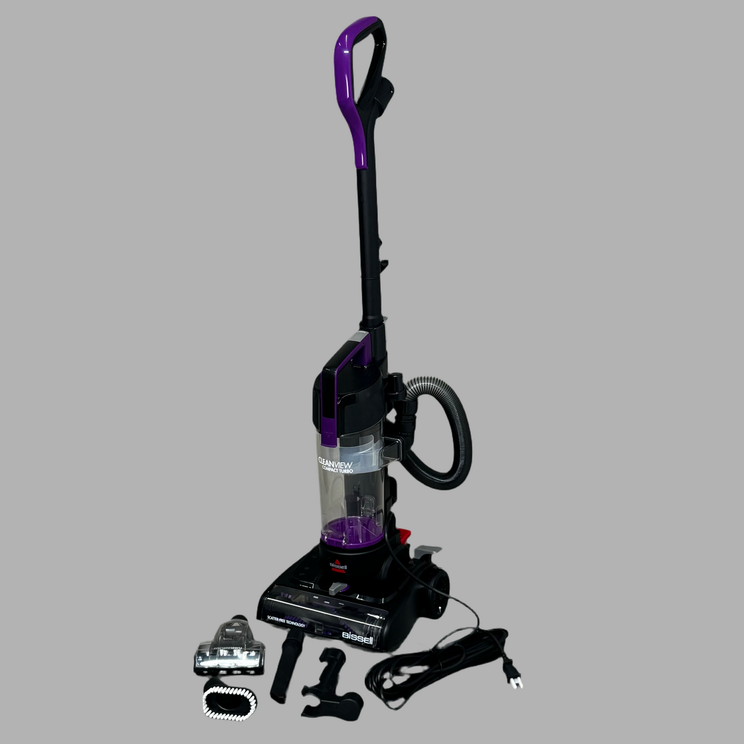 BISSEL Lightweight & Compact Easy Empty Clean View Compact Turbo Upright Vacuum