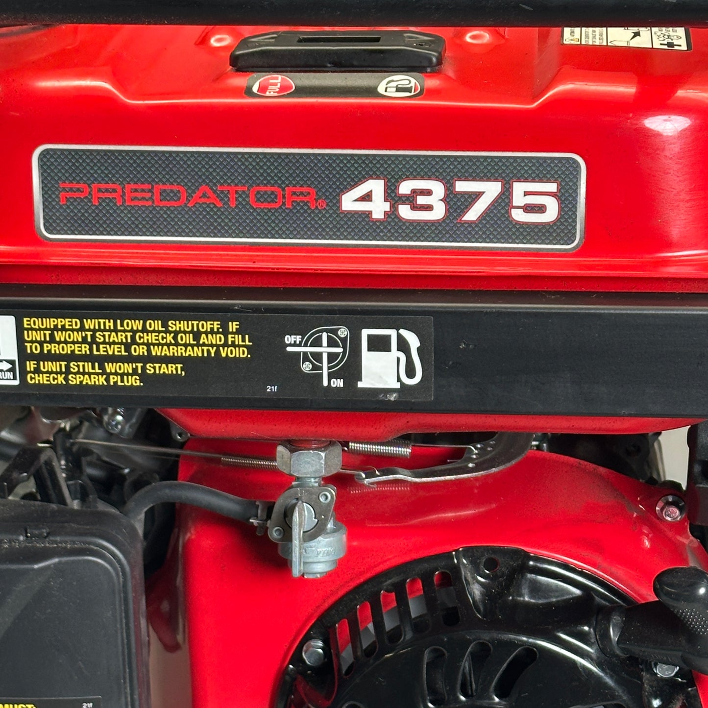 PREDATOR 4375 Watts Gas Portable Generator 3500 Watt Running New Other