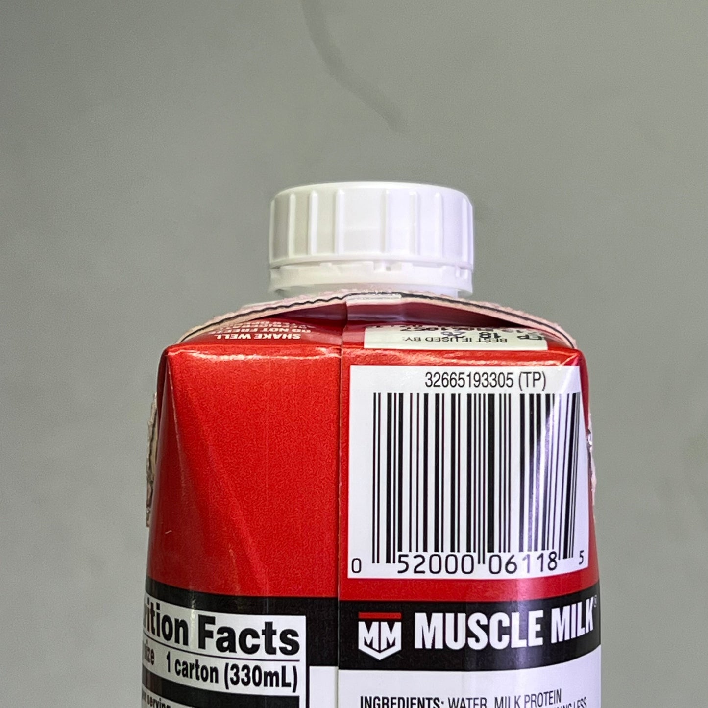 ZA@ MUSCLE MILK (18 PACK) Gluten & Lactose Free Genuine Protein Shake Chocolate 11 fl oz BB 09/26 A