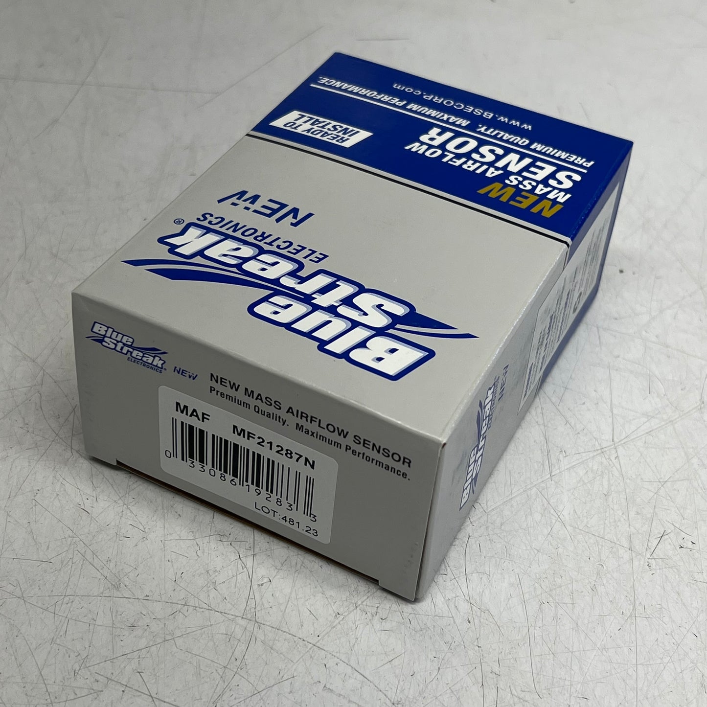 BLUE STREAK Mass Airflow Sensor for Audi & Volkswagen Models MF21287N