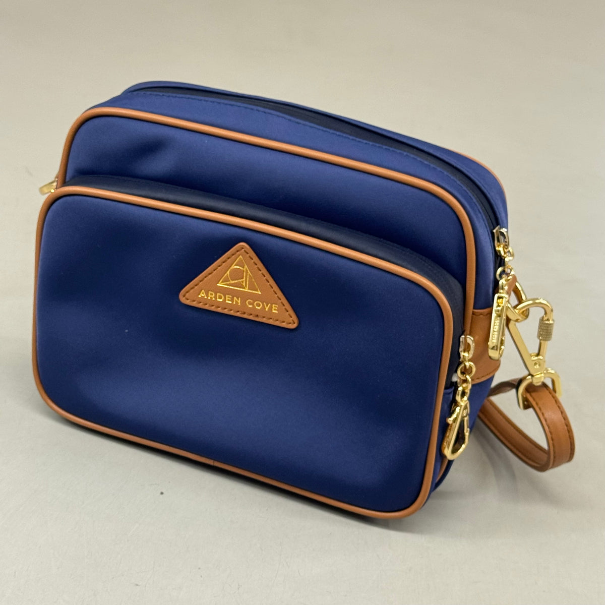 ARDEN COVE Crossbody Nylon Anti-theft Bag Navy (New Without Tags)