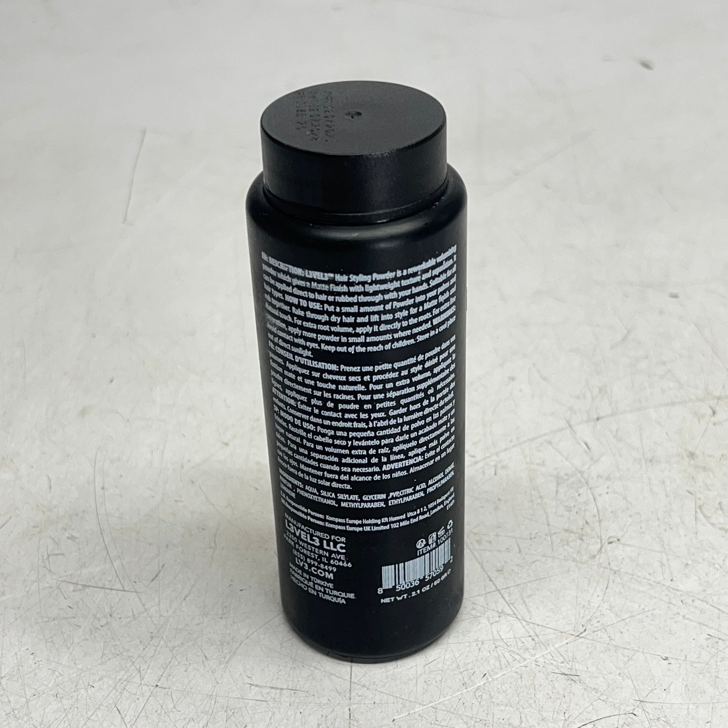 LEVEL B  (2 PACK) Styling Powder Dust Texturizing Matte Look 2.1 oz BB 09/28